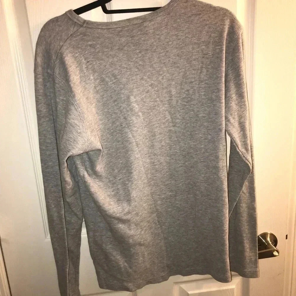 🧾 Long sleeve waffle tee - Picture 2 of 3